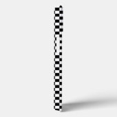 Checker Square Illusion Black en White Case-Mate iPhone Case (Achterkant / Rechts)