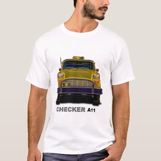 Checker Taxi T-shirt (Voorkant)
