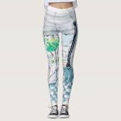 Checkerboard Kiosk Park View Leggings (Voorkant)
