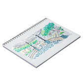 Checkerboard Kiosk Park View Notitieboek (Linkerzijde)