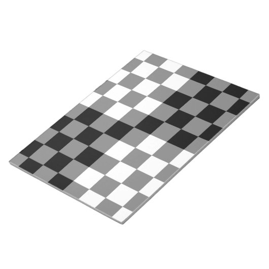 CHECKERBOARD PATTERN NOTITIEBLOK (Schuin)