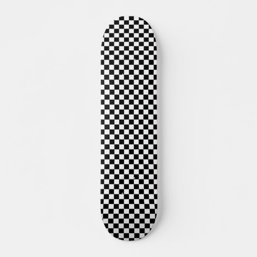 Checkerboard Pattern Skateboard (Voorkant)