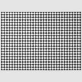 Checkerboard Zwart Wit Multi gebruik Fun Tissuepapier (Voorkant)