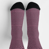 Checkered black and pink socks sokken (Top)