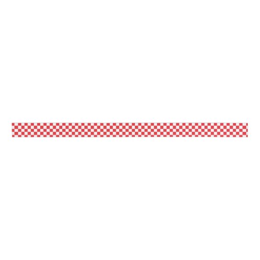 Checkered Grosgrain Ribbon Grosgrain Lint (Voorkant)