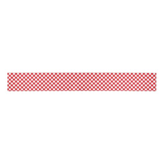 Checkered Grosgrain Ribbon Grosgrain Lint (Voorkant)