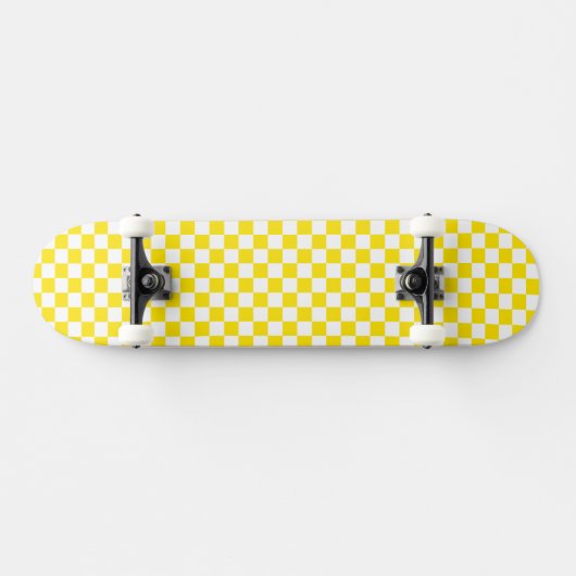 Checkered Print Skateboard (Horz)
