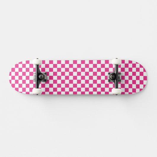 Checkered Print Skateboard (Horz)