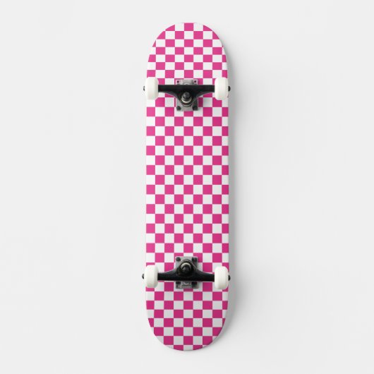 Checkered Print Skateboard (Recto)