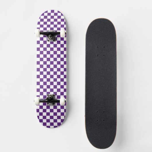Checkered Print Skateboard (Recto)