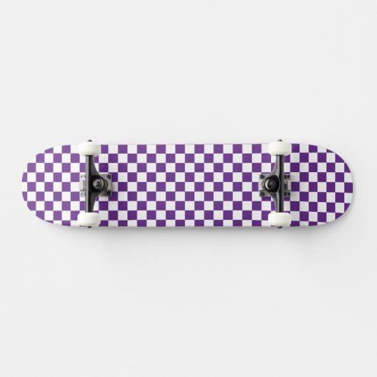 Checkered Print Skateboard (Horz)