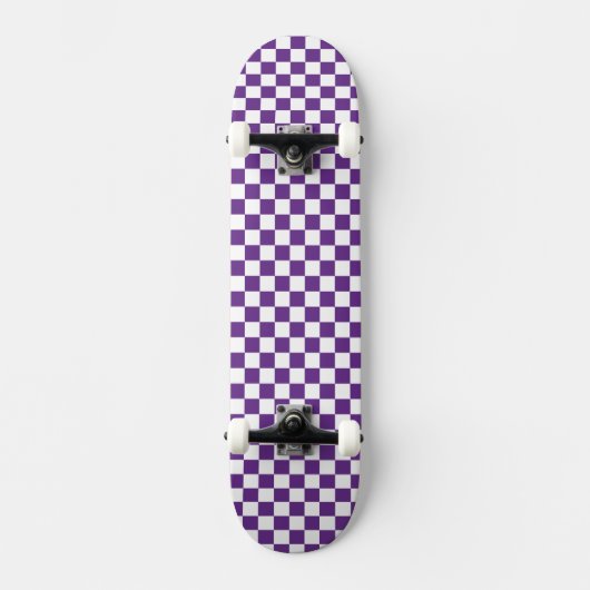 Checkered Print Skateboard (Recto)