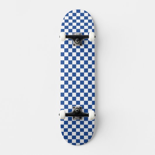 Checkered Print Skateboard (Recto)