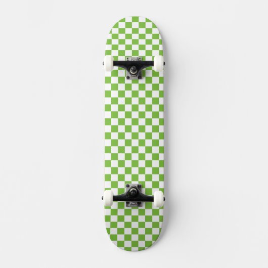 Checkered Print Skateboard (Recto)