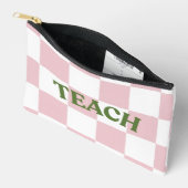 Checkered Teach Pouch Etui (Open)