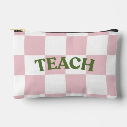 Checkered Teach Pouch Etui (Voorkant)