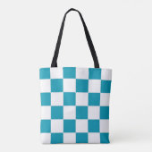 Checkered Tote Draagtas (Achterkant)