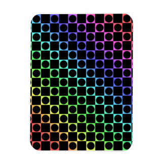 Checkers & Cirkels, Regenboog & Zwart Magneet