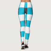 Checkers "Mayan Blue" Leggings (Achterkant)