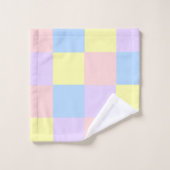 Checkers Pastel Spring (Gant de toilette)