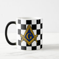 Checkers vrijmetselaars plein en kompas