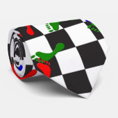 Checkerwalk by Genepool Design Stropdas (Opgerold)