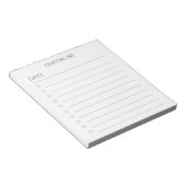 Checklist met datum - 40 pagina Notitieblok (Schuin)