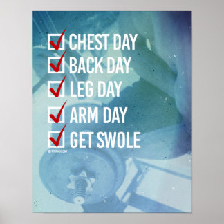 Checklist om te zetten naar de stuurman - Guy Fitn Poster