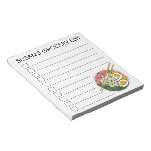 Checklist op de lijst van geïndividualiseerde rame notitieblok