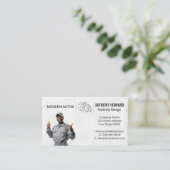 Checklist Smog Technician | monteur Visitekaartje (Staand voorkant)