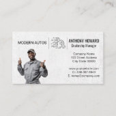 Checklist Smog Technician | monteur Visitekaartje (Voorkant)