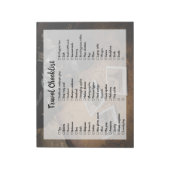 checklist voor reispakketten notitieblok (Gedraaid)