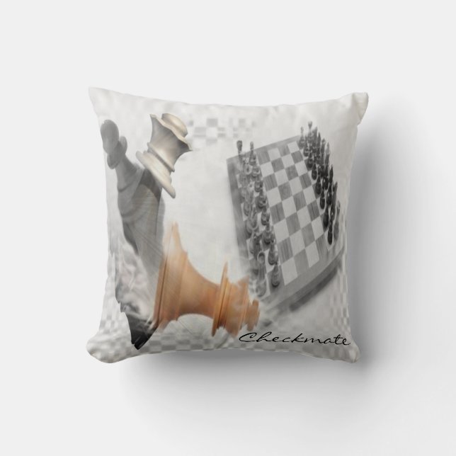 Checkmate American MoJo Coussin (Recto)