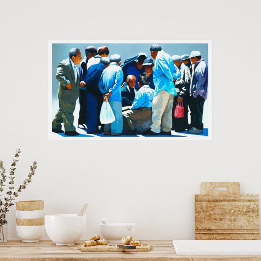 Checkmate in Chinatown Poster (Keuken)