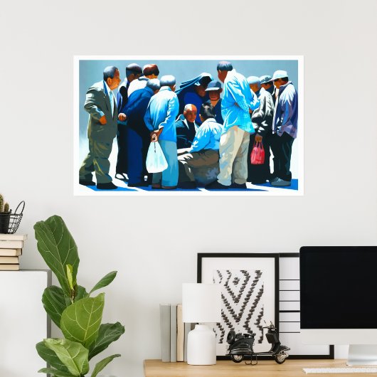 Checkmate in Chinatown Poster (Thuiskantoor)