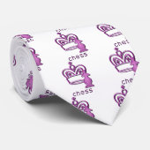 Checkmate Mannen Necktie Stropdas (Opgerold)