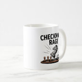 Checkmate Rage Mug – Funny Chess Gift for gamers (Devant droit)