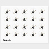 Checkmate Ronde Sticker (Vel)