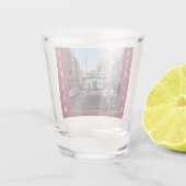 Checkpoint Charlie Berlin | Kleurversie Shot Glas (Achterkant)