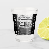 Checkpoint Charlie Berlin Shot Glas (Voorkant)