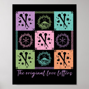 Checkred De Originele Liefdesbrieven Christelijk J Poster