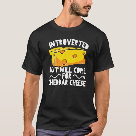 Cheddar Cheese Food 1 T-shirt (Voorkant)