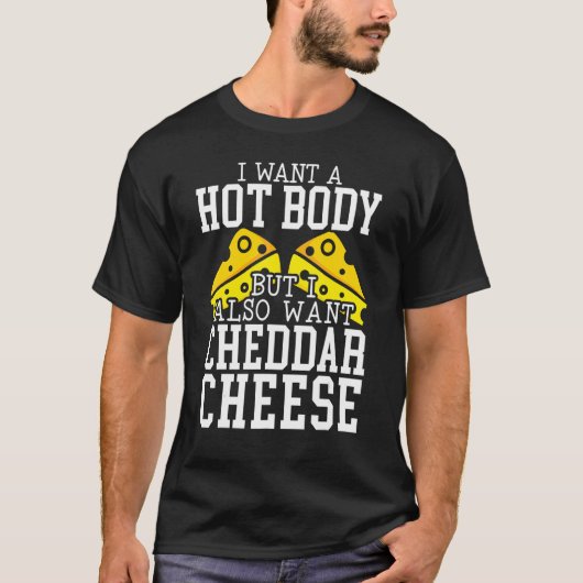Cheddar Cheese Food 2 T-shirt (Voorkant)