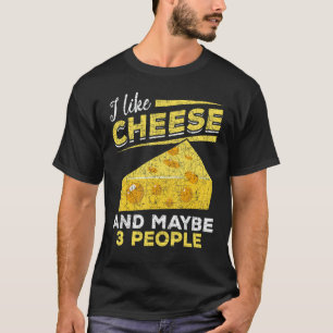 Cheddar Cheese Foodie Snack Goudse kaas 1 T-shirt