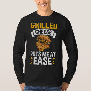 Cheddar Cheese Snacks Gegrilde Kaas Sandwich Toas T-shirt