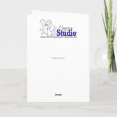 Cheddar Corners Community Christmas Tree Kaart (Achterkant)