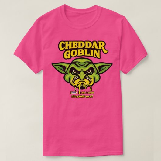 Cheddar Goblin T-shirt (Design voorkant)
