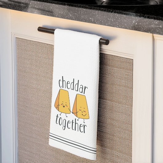 Cheddar Together Cute Funny Cheese Pun Theedoek