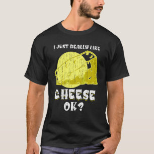 Cheddarkaas Snack Eter Kaas Kaas T-shirt