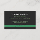 Chedge Shears Logo Feuille Carte de visite de tond (Dos)